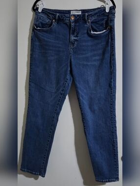 Dear John Mid-Dark Blue Straight Jeans